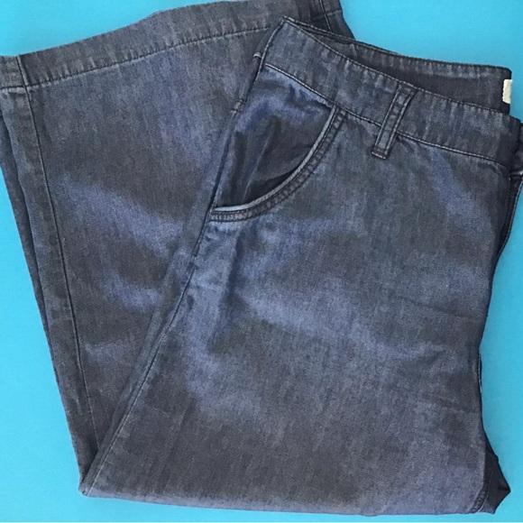 White Rachel Zoe Flowy Shirt with L.O.G.G. Wide Legged Jean Pants - Picture 5 of 9